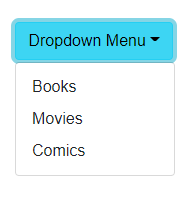 opened bootstrap dropdown from list in react
